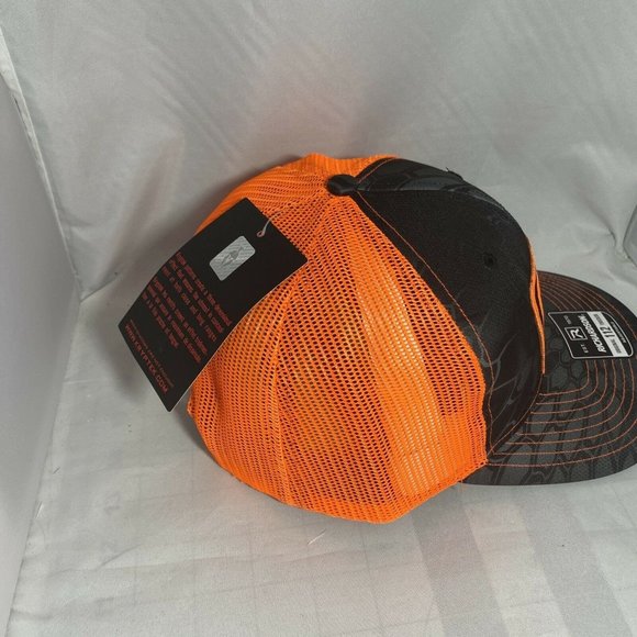 Caterpillar CAT Richardson 112 Snap Back Trucker Hat - Picture 6 of 7